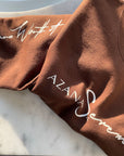 WORTH IT Crewneck Brown